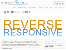 Tablet Screenshot of mobifriendly.com